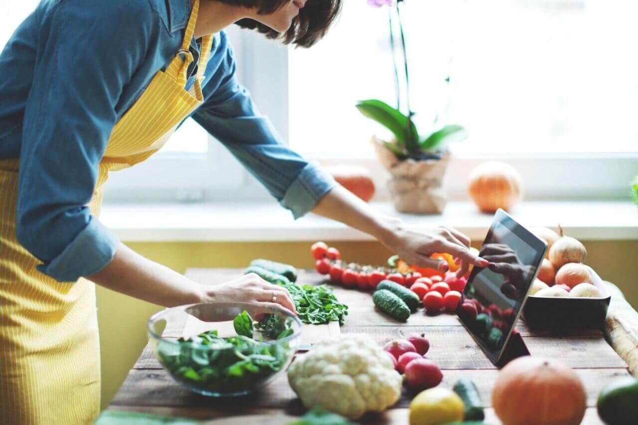 amateur en la cocina